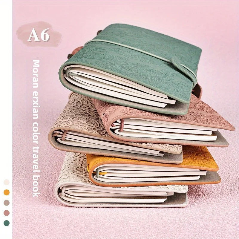 3 In 1 Travel Diary Book Luxurious Woman Notebook Daily Business Office Work Notepad Gift for Daughter Wife